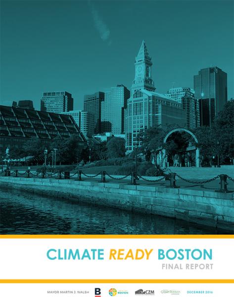 Cover of the Climate Ready Boston Final Report