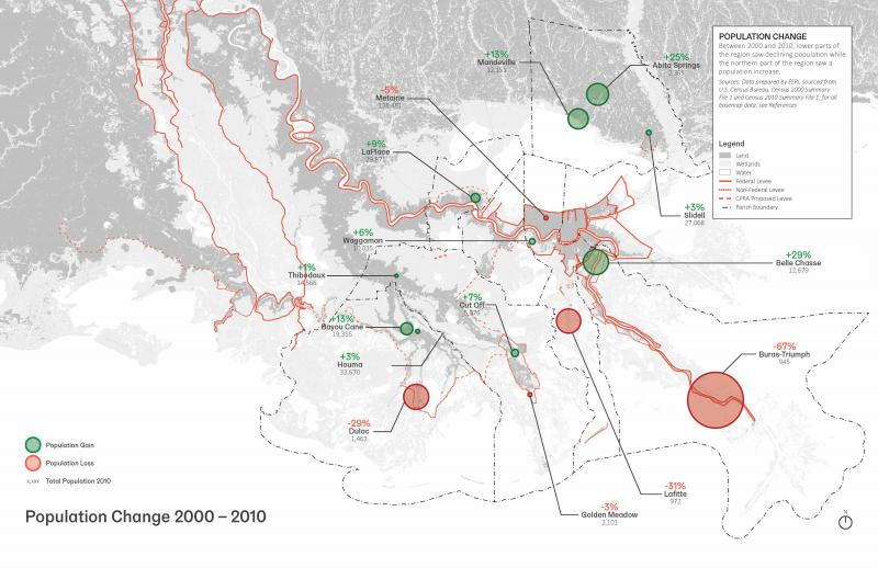 Map with red dots along southern coastal areas, green dots to north