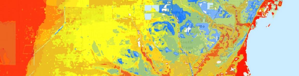 Screen capture fromStorm Surge Inundation and Hurricane Strike Frequency Map