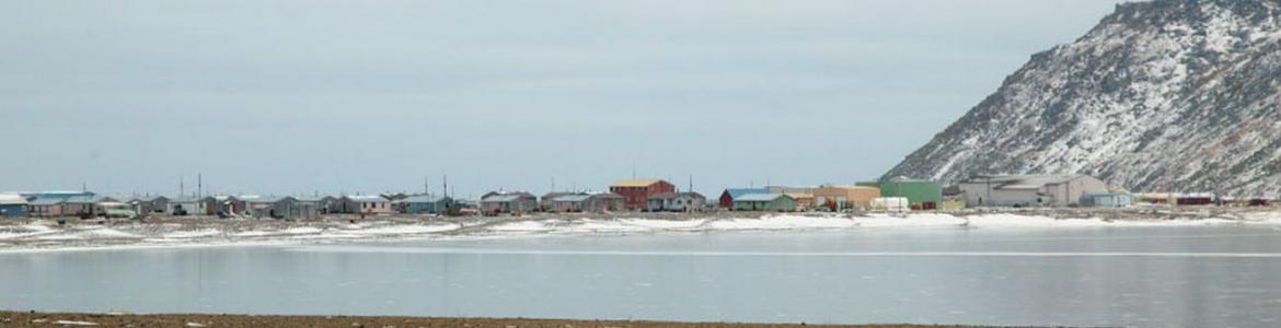 Photo of Gambell, Alaska, an Alaskan Native Village Corporation and a member of the Bering Sea Alliance, LLC